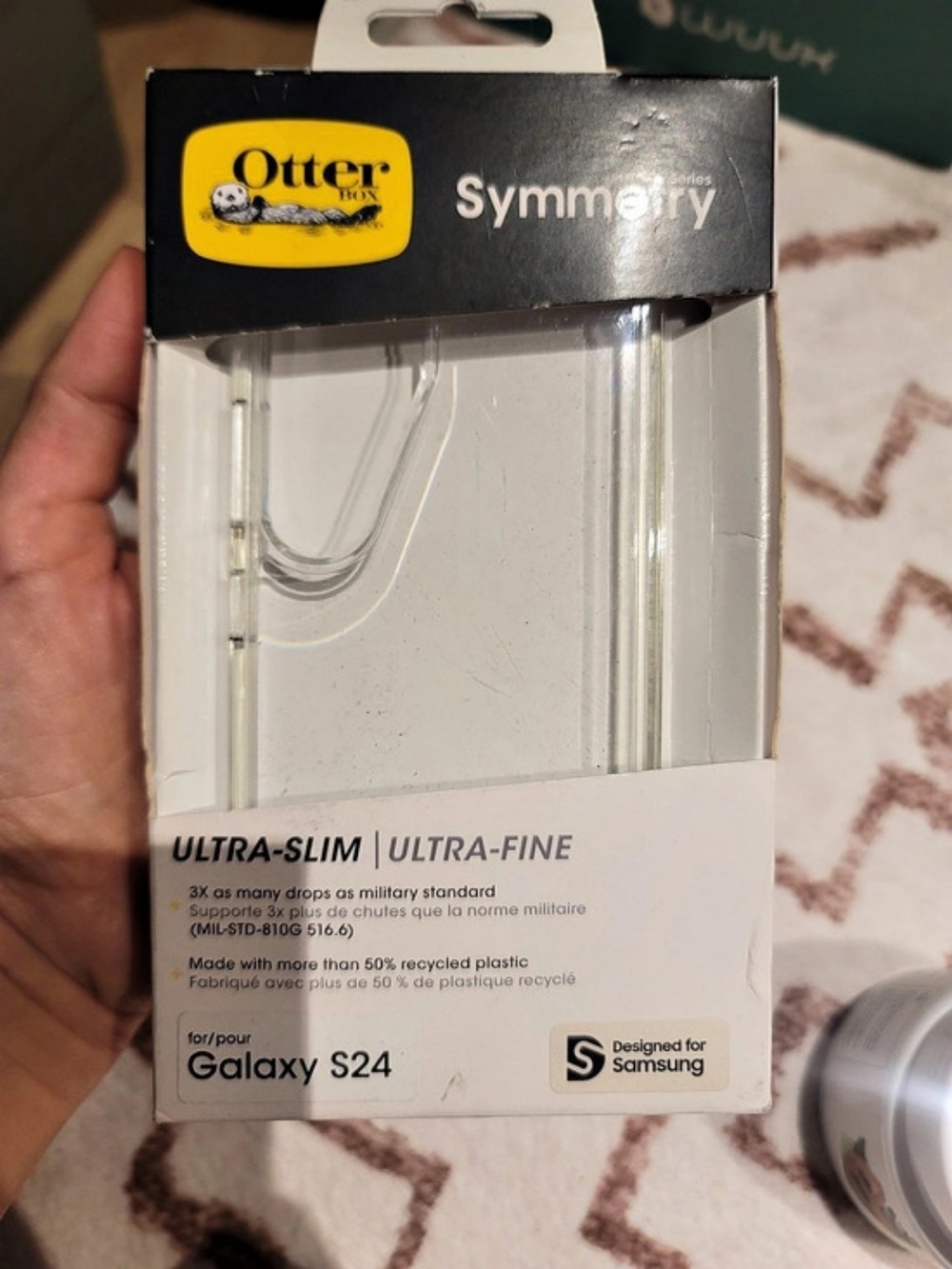 OtterBox Symmetry Clear Case for Galaxy S24 NWT